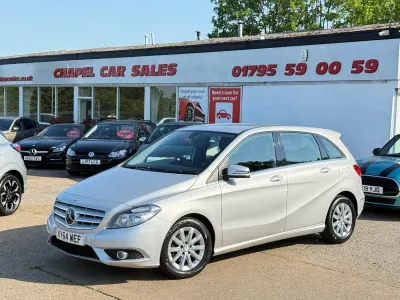 Begagnad Mercedes B180 SE 109 HK (80 kW) 2014 Silver Minibuss
