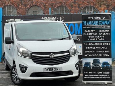 used Vauxhall Vivaro 1.6 L2H1 2900 SPORTIVE CDTI 120 BHP LWB EURO 6 PANEL VAN (3 SEATS)