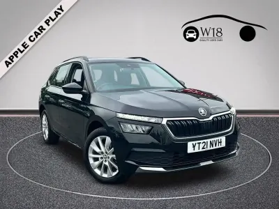 Used Skoda Kamiq SE 150 HP (110 kW) 2021 Black SUV