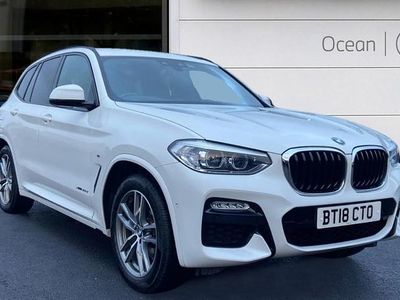 Used BMW X3 M Sport 187 HP (137 kW) 2018 White SUV