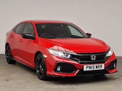 Used Honda Civic Sport 126 HP (92 kW) 2019 Red Hatchback