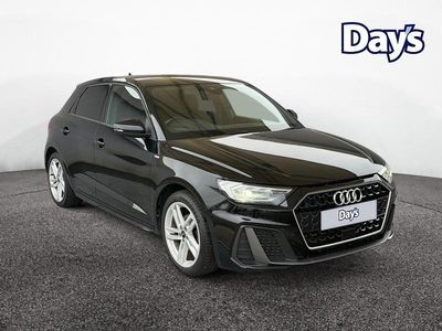 Used Audi A1 Sportback S-Line 150 HP (110 kW) 2022 Black Hatchback