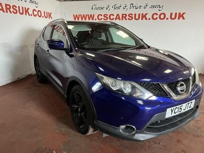 Used Nissan Qashqai N-TEC 2015 Blue SUV