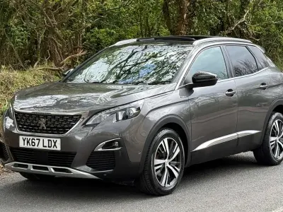 Used Peugeot 3008 GT-line 120 HP (88 kW) 2017 Grey SUV