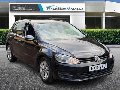 Used VW Golf VII SE 105 HP (77 kW) 2014 Black Hatchback