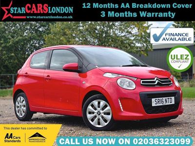 Used Citroën C1 Feel 68 HP (50 kW) 2016 Red Hatchback