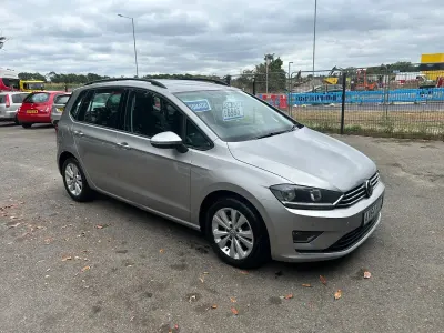 Used VW Golf Sportsvan SE 125 HP (91 kW) 2014 Silver MPV