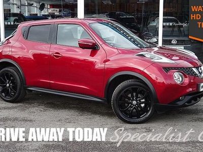 Used Nissan Juke S 115 HP (84 kW) 2015 Red SUV