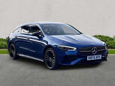 Used Mercedes CLA250e AMG Line Premium Plus 2024 Blue Sedan