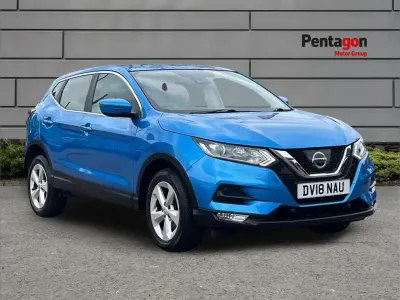 Used Nissan Qashqai Acenta 115 HP (84 kW) 2018 Blue SUV