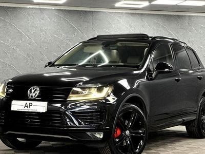 Black Used 2016 VW Touareg R-line Plus SUV | £15,490 (A bit pricey)