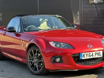 Used Mazda MX5 160 HP (117 kW) 2014 Red Cabriolet