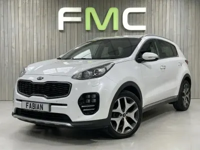 Used Kia Sportage GT-Line 134 HP (98 kW) 2016 White SUV