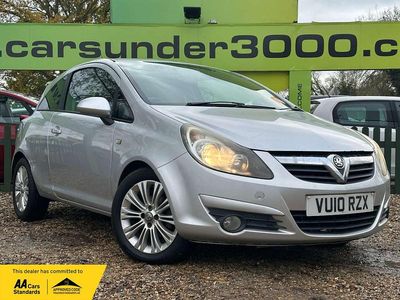 Silver Used 2010 Vauxhall Corsa Hatchback | £1,800 (Fair price)