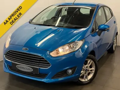 Used Ford Fiesta Zetec 2015 Blue Hatchback