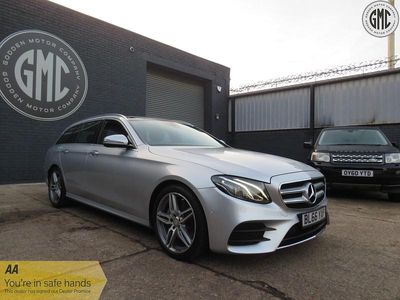 Silver Used 2016 Mercedes E220 AMG Line Premium Estate | £11,500 (A bit pricey)