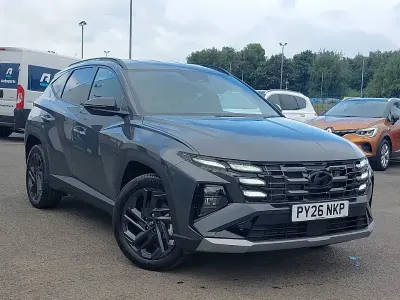 New Hyundai Tucson Blackline 239 HP (175 kW) 2026 Pearl  ecotronic grey SUV
