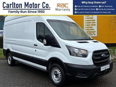 Used Ford Transit 129 HP (94 kW) 2022 White Van