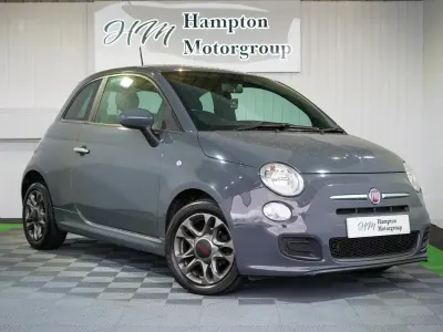 Used Fiat 500 S 69 HP (50 kW) 2015 Grey Hatchback