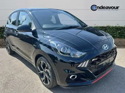 New Hyundai i10 N Line 2026 Black Hatchback