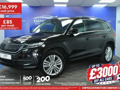 Used Skoda Kodiaq SE L 150 HP (110 kW) 2021 Black SUV