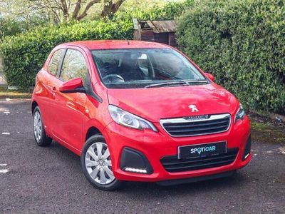 used Peugeot 108 1.0 ACTIVE EURO 6 3DR PETROL FROM 2016 FROM LEAMINGTON (CV34 6RH) | SPOTICAR