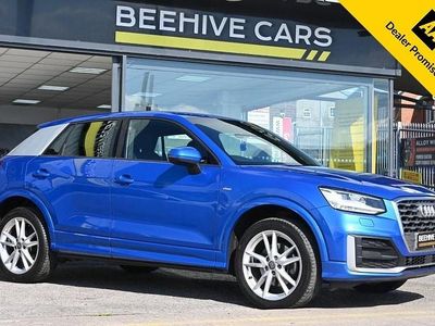 Used Audi Q2 S-Line 150 HP (110 kW) 2018 Blue SUV