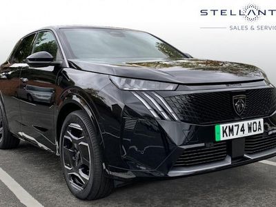 Black Used 2024 Peugeot e-3008 GTi SUV | £26,711 (Good price)