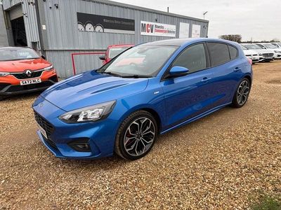 Used Ford Focus ST-Line X 125 HP (91 kW) 2020 Blue Hatchback