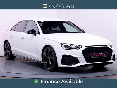 White Used 2022 Audi A4 Black Edition Sedan | £21,659 (Fair price)