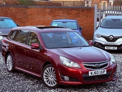 Red Used 2010 Subaru Legacy Estate | £8,990