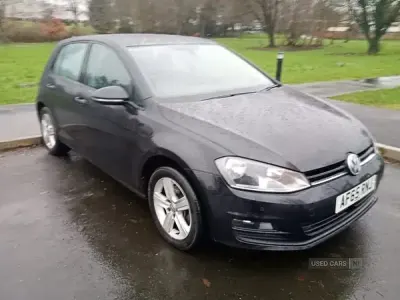 Used VW Golf VII Match 110 HP (80 kW) 2015 Black Hatchback