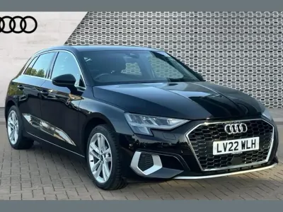 Used Audi A3 Sport 147 HP (108 kW) 2022 Black Sedan