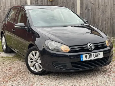 Used VW Golf VI Match 122 HP (89 kW) 2011 Black Hatchback