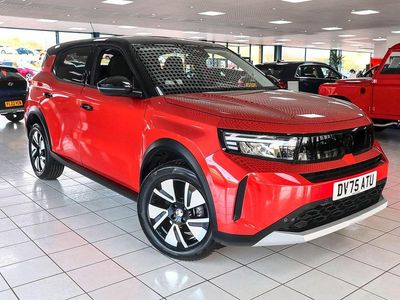 New Vauxhall Frontera 2025 Canyon orange SUV