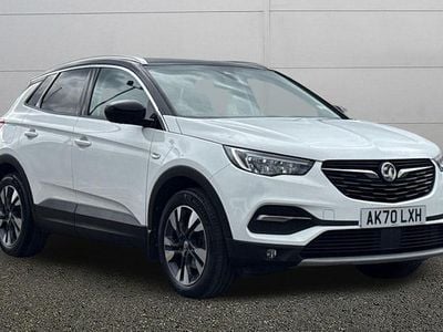 Used Vauxhall Grandland X SRi 131 HP (96 kW) 2020 White SUV