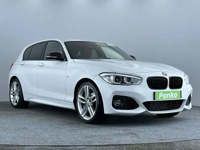 Begagnad BMW 118 M Sport 2017 Vit Halvkombi