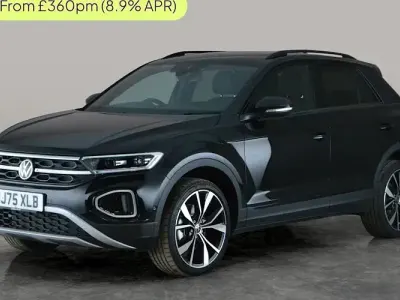New VW T-Roc Design 116 HP (85 kW) 2025 Black SUV