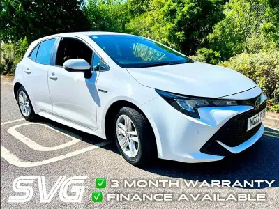 Used Toyota Corolla 2022 White Hatchback