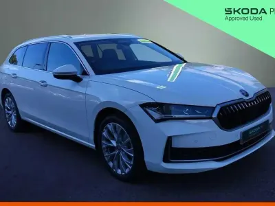 New Skoda Superb SE L 150 HP (110 kW) 2026 White Estate