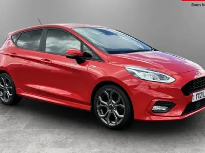 Used Ford Fiesta ST-Line 95 HP (69 kW) 2021 Red Hatchback