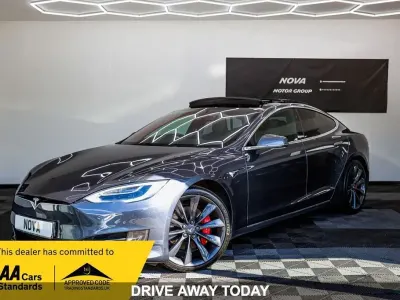 Used Tesla Model S 443 kW (603 HP) 2018 Grey Hatchback