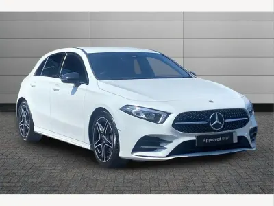 Used Mercedes A180 Executive 136 HP (100 kW) 2023 White Hatchback