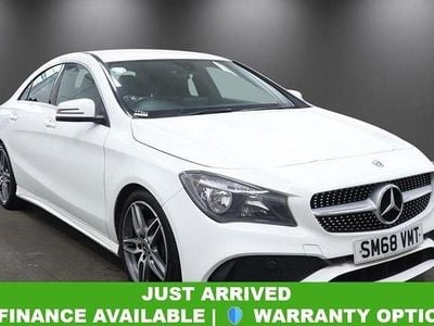 Used Mercedes CLA180 AMG line 122 HP (89 kW) 2018 White Sedan
