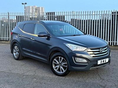 Used Hyundai Santa Fe Premium 2015 Blue SUV