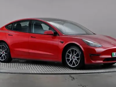 Used Tesla Model 3 Long Range AWD 366 kW (498 HP) 2023 Red Sedan