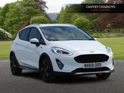 Used Ford Fiesta Active X 100 HP (73 kW) 2020 White Hatchback