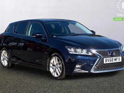 Used Lexus CT200h Luxury Line 136 HP (100 kW) 2018 Blue Hatchback
