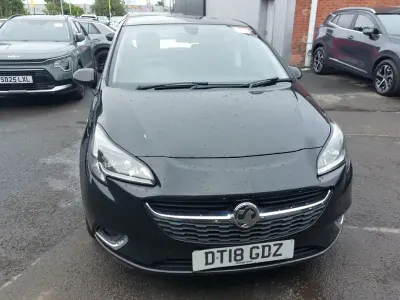 Used Vauxhall Corsa SRi 75 HP (55 kW) 2018 Black Hatchback