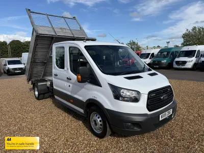 Used Ford Transit 130 HP (95 kW) 2018 White Van